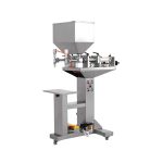 Poluautomatska mašina za punjenje biber sosa sa dve mlaznice