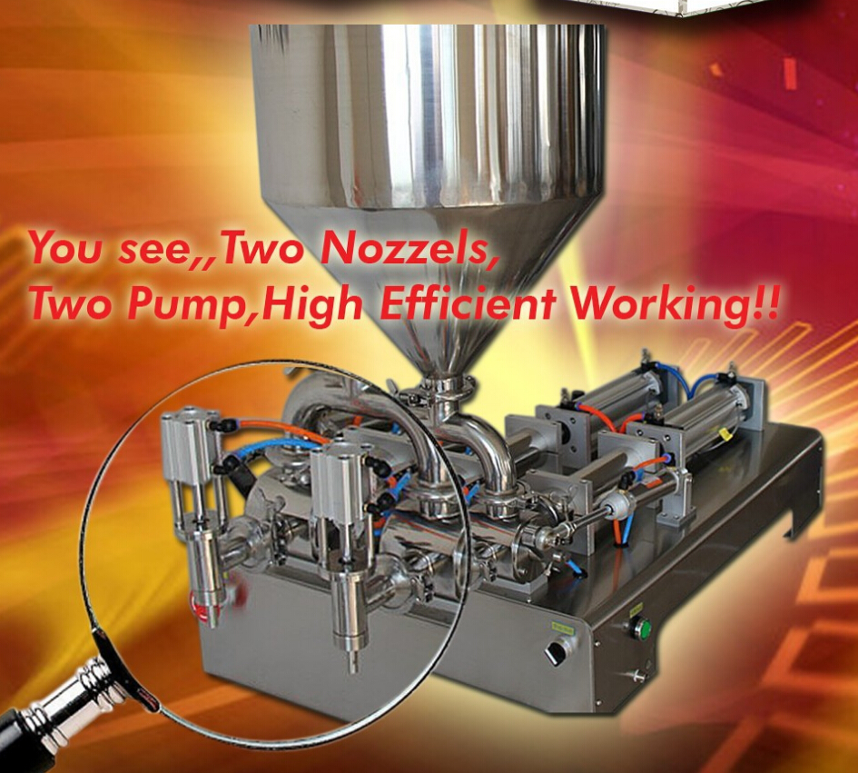 two filling nozzles pneumatic filler equipment mlaznice two.jpg