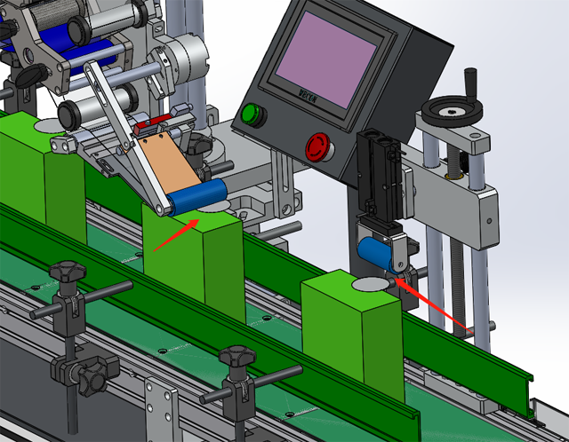 Crtež dizajna kutnih kutija
