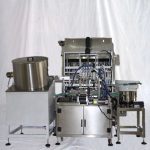 Monoblok Ulje za njegu kose Mašina za punjenje i zatvaranje malih boca