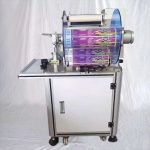 Poluautomatska mašina za etiketiranje zastavice za kobasice